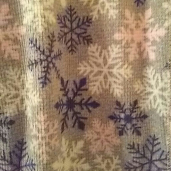 Nautica Gray Fleece Snowflake Lounge Pants Pajamas - Picture 4 of 5